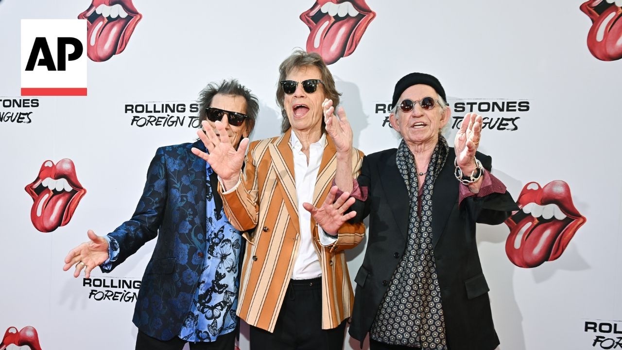 Rolling Stones hold 'Foreign Tongues' album event with Leonardo DiCaprio in audience