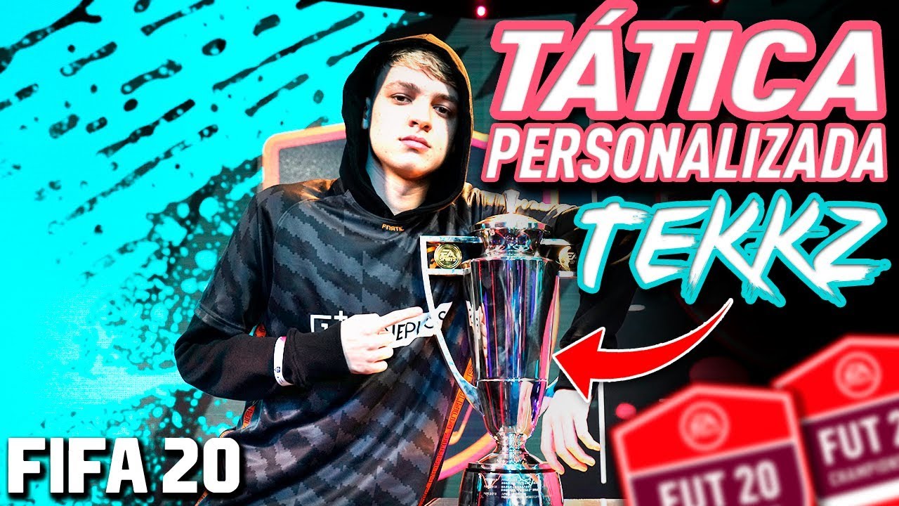FIFA 20 | 💥TÁTICA PERSONALIZADA TEKKZ - MELHOR DO MUNDO 😱🔥 || LINKER ||