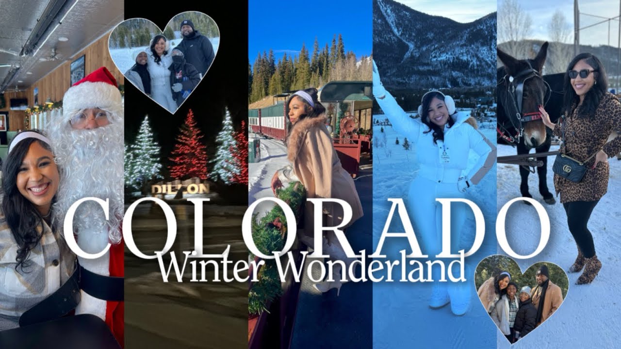 COLORADO TRIP| Beautiful Sleigh Ride + Leadville Train Ride + Snow Tubing + Airbnb Tour & More