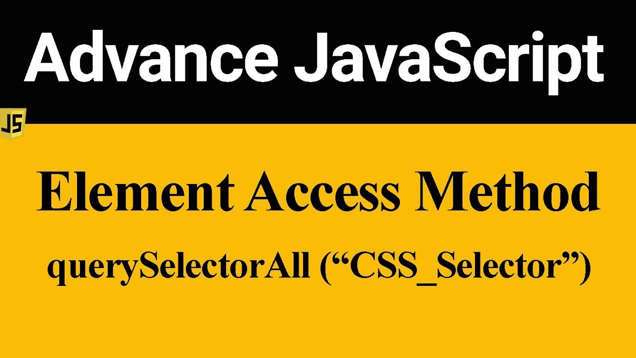 querySelectorAll Method in JavaScript (Hindi)