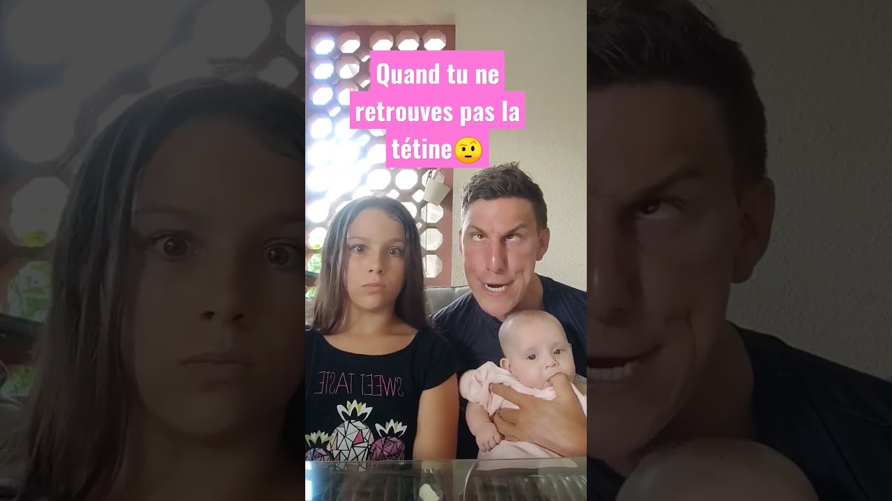 &ccedil;a fait mal au pousse🤨#humour #famille #grimace #bebe
