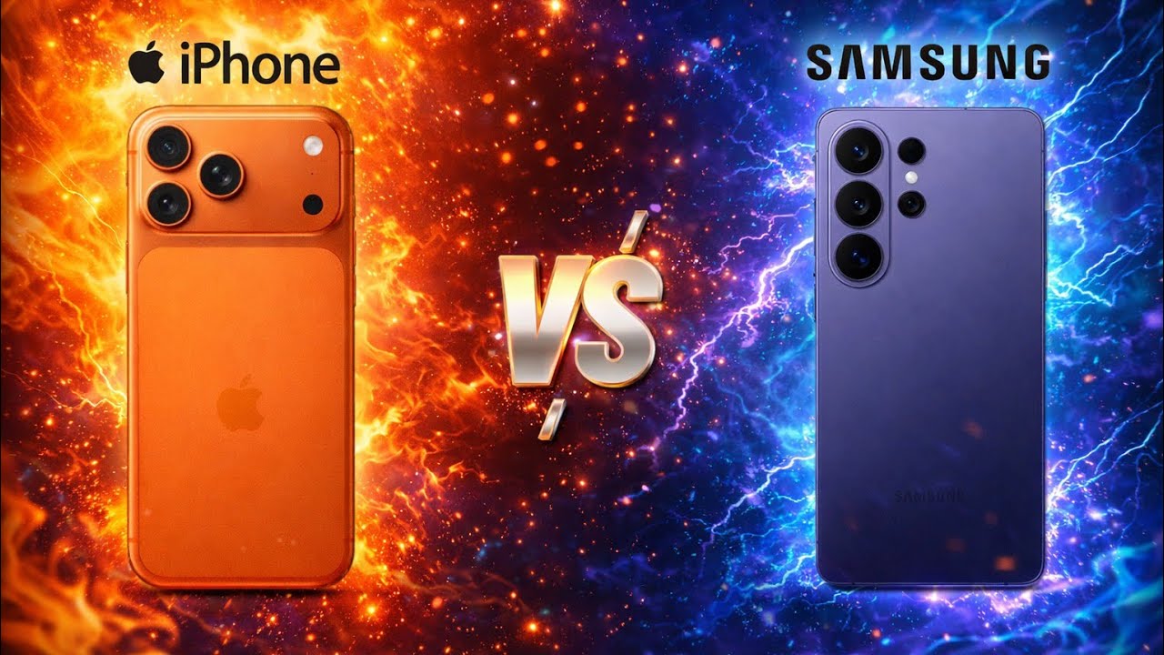 iPhone 17 pro max VS Samsung galaxy s26 ultra 