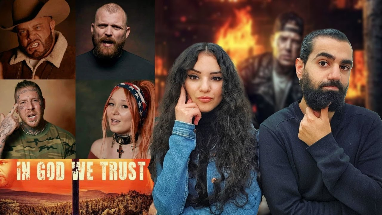 In God We Trust - Tom MacDonald, Adam Calhoun, Struggle Jennings & Nova Rockafeller (REACTION!!)