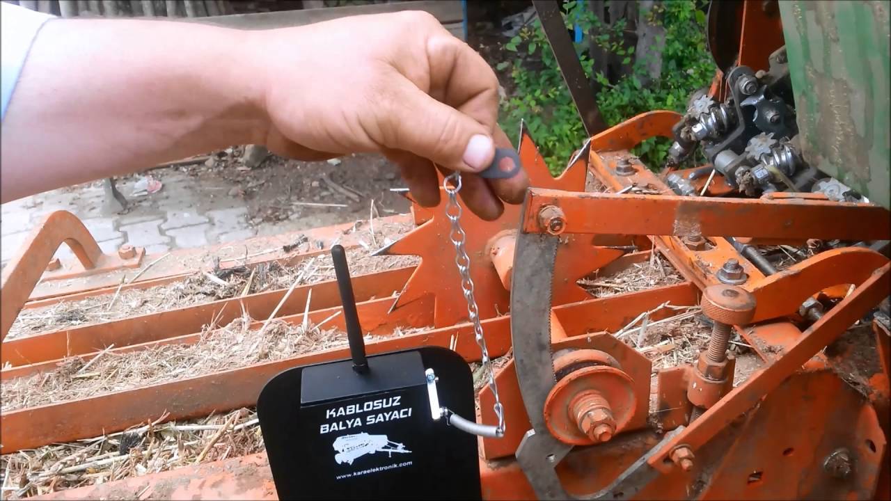 Kablosuz Balya Sayacı - Verici Montajı ve Test