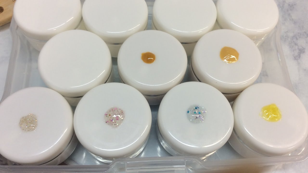 How to make Glitter Gels