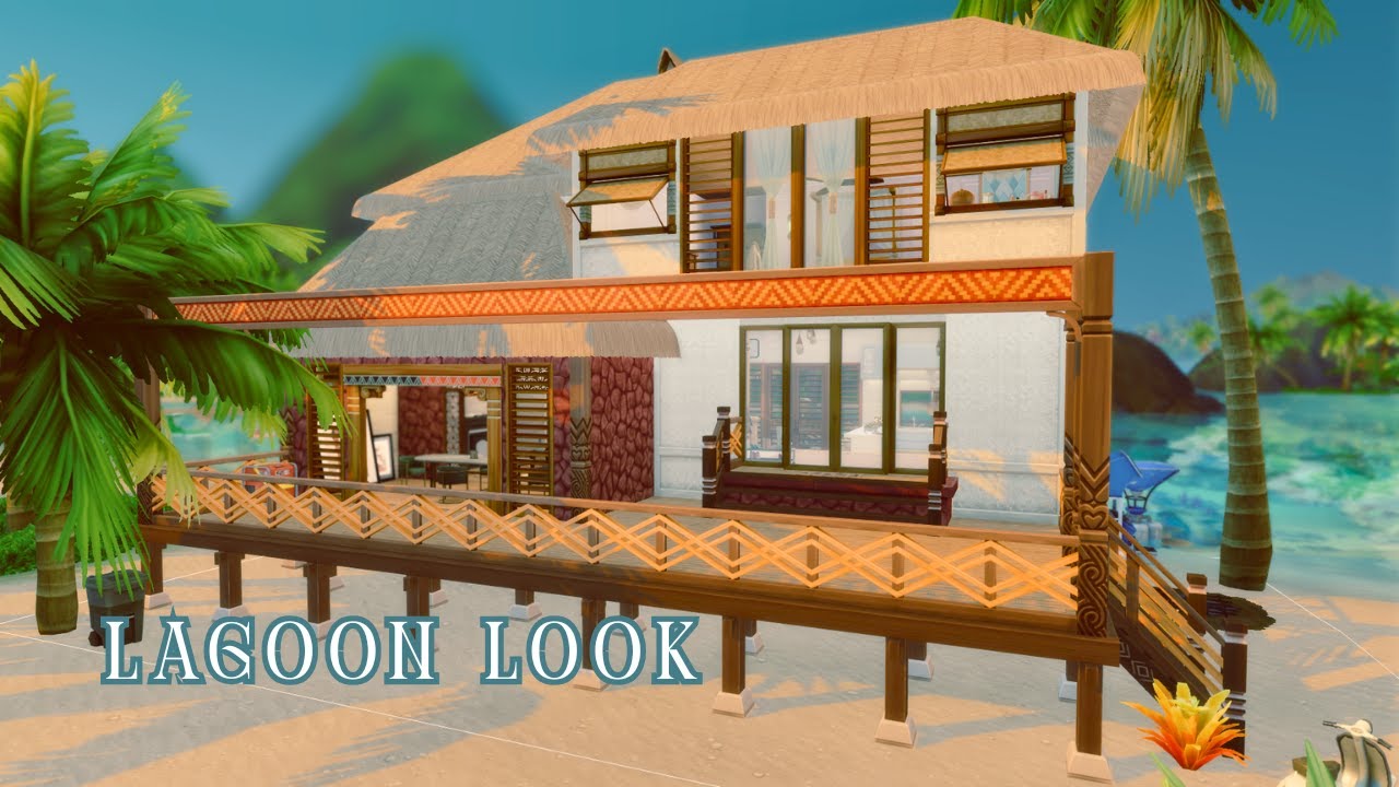 Lagoon Look - Sulani Filipino Styled House | Sims 4 - Speed Build