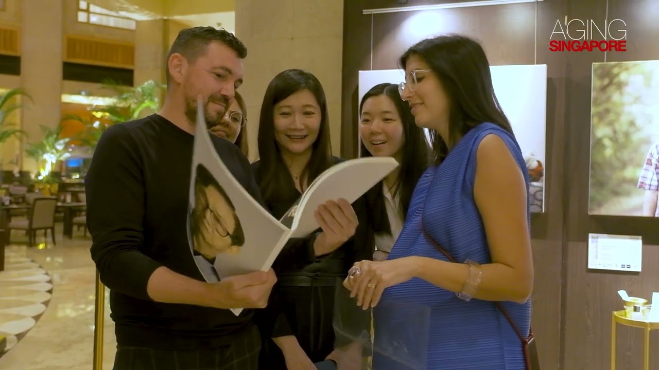 Aging Singapore Photography Exhibition by Jose Jeuland - VIP Launch Event at The Fullerton Hotel