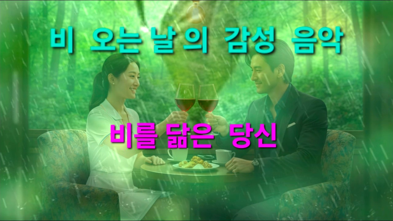 비 오는날의 감성 음악/ 비를 닮은 당신