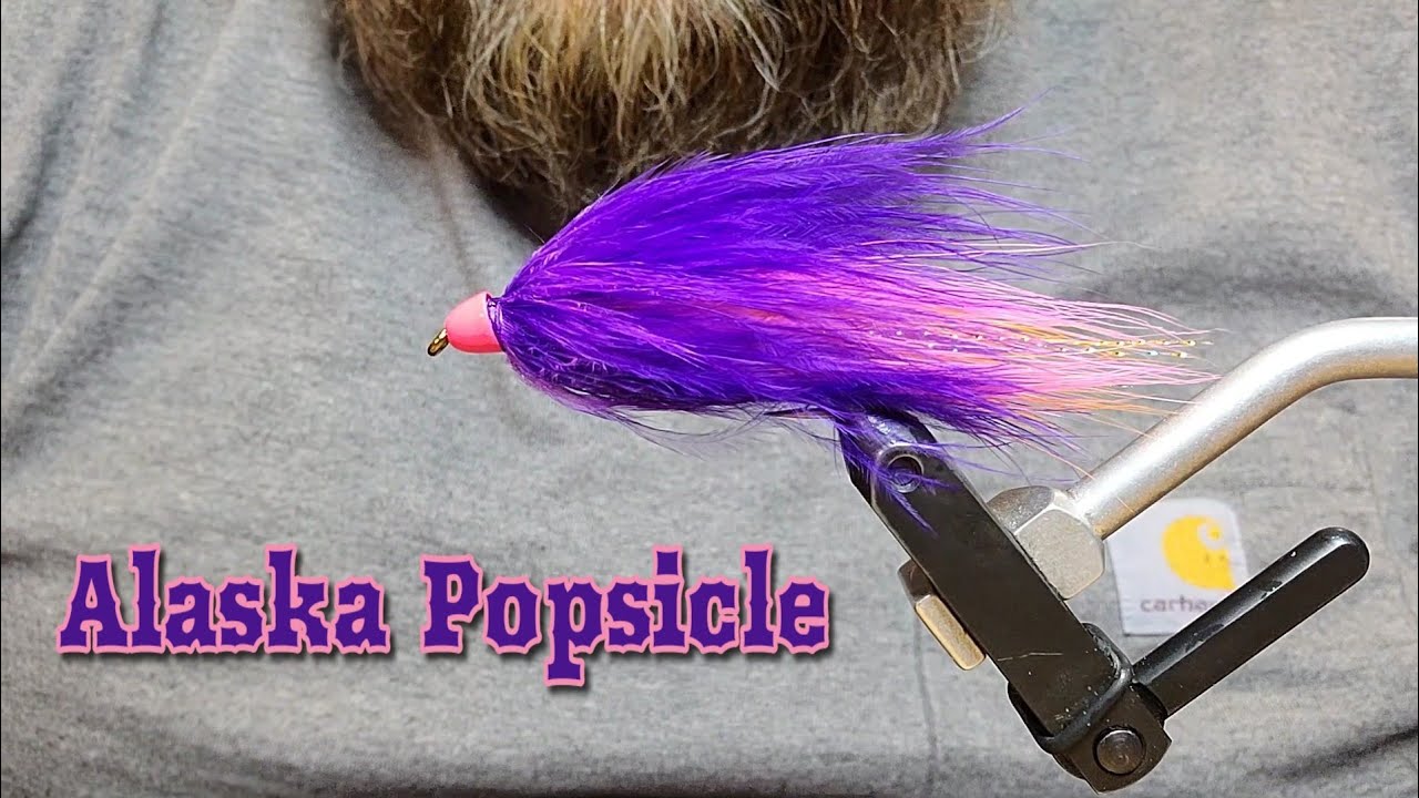 Alaska Popsicle fly for Coho Salmon