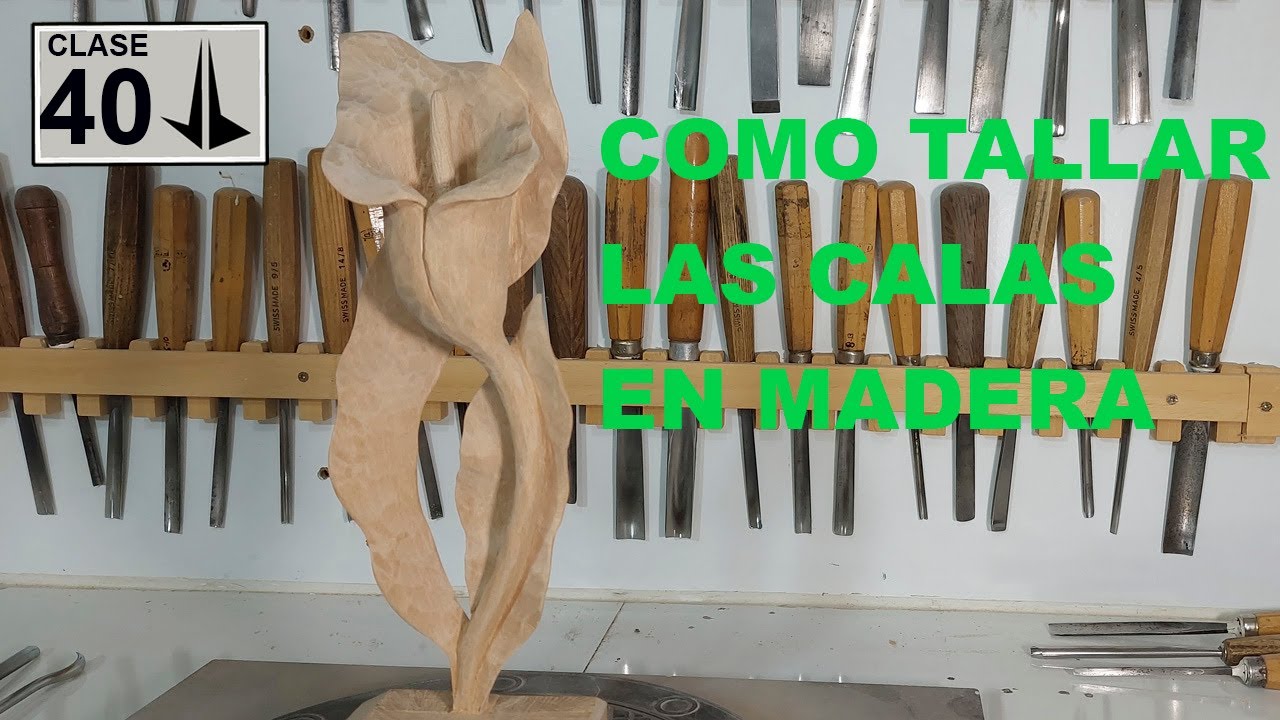 COMO TALLAR LAS CALAS EN MADERA