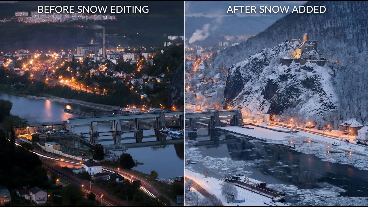 Snow That Never Came | 8 Years of Photography Reimagined by AI | Cinematic Winter | 4K