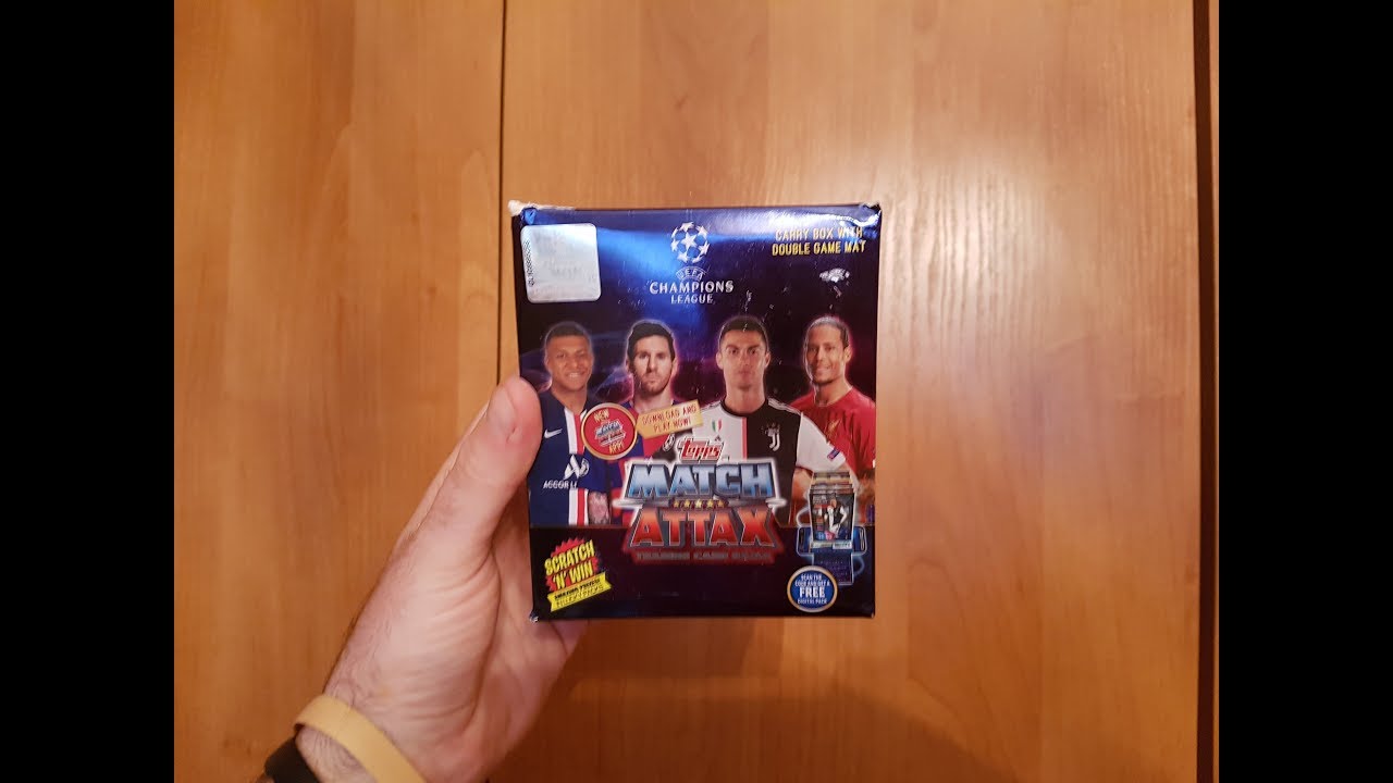 HIT!!! TOPPS CHAMPIONS LEAGUE 19/20 WERSJA INDYJSKA - CARRY BOX - UNBOXING!!!