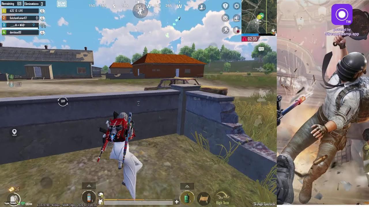 Aziz is Live Bgmi Gameplays Concrete Lobby 🎯