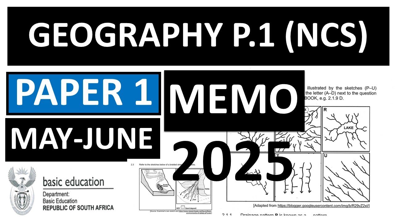 MEMO 2025 GEOGRAPHY P.1 2025  JUNE EXAMS THUNDEREDUC] NCS  GRADE 12 GEOGRAPHY GRADE 12 PAPER 1[