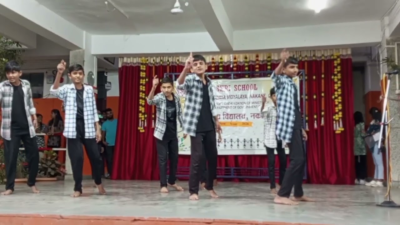 New year celebration || JNV DHULE || 2K26 #jnvmemories #boysdance #jnvdhule