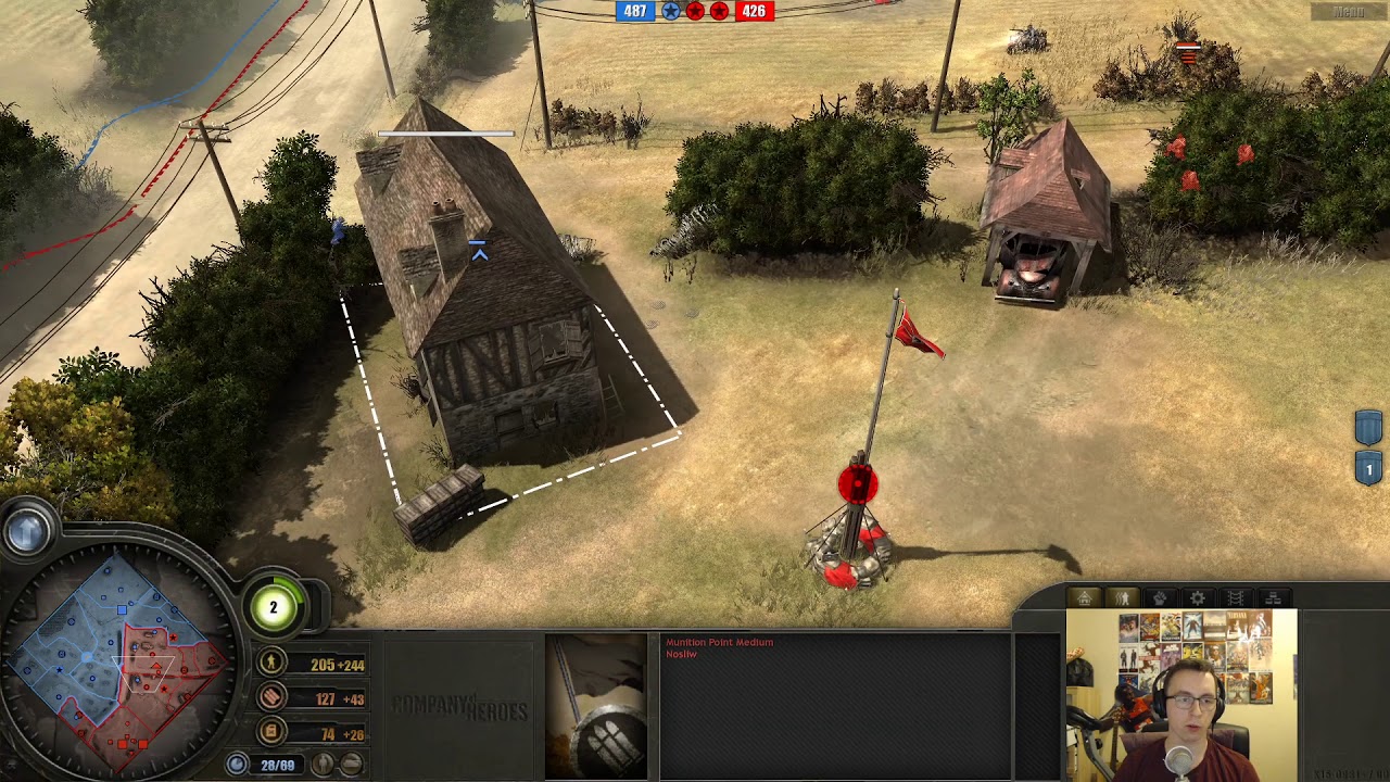 TRULY EPIC game of CoH1 goes the full distance. Nosliw vs. Argentinosaurus in a classic game!