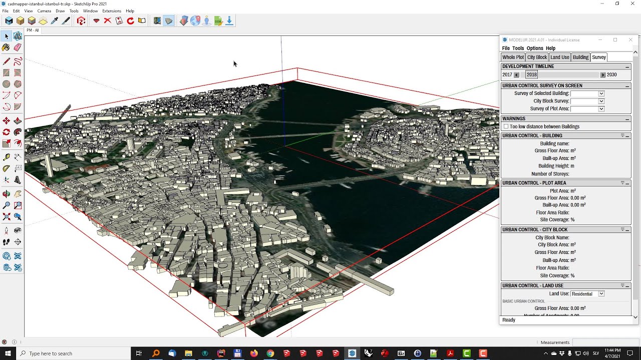 4 простых способа импорта 3D-зданий OpenStreetMap в SketchUp (издание 2021 г.)