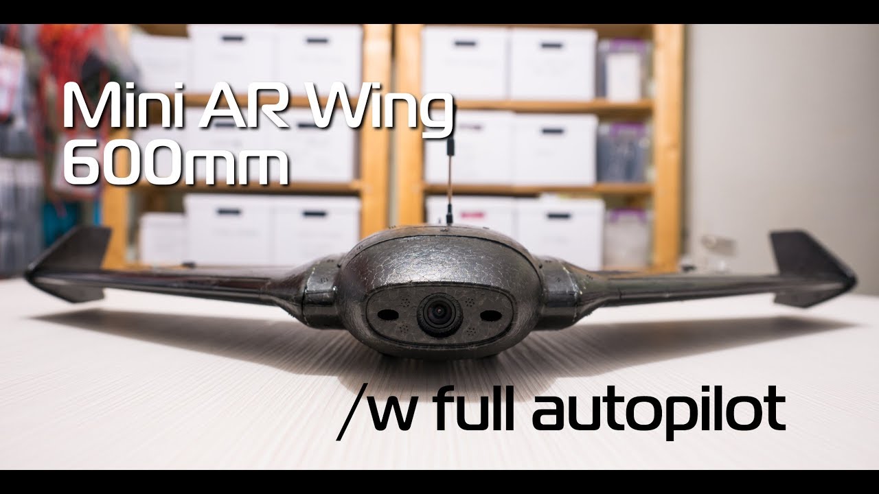 Sonicmodell Mini AR Wing 600mm FPV racer - well designed, tough, and cheap...