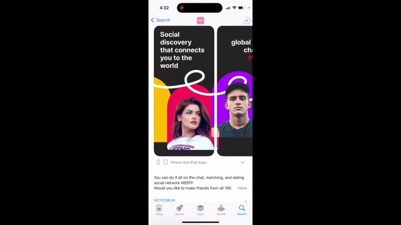MEEFF app - how to install on iPhone