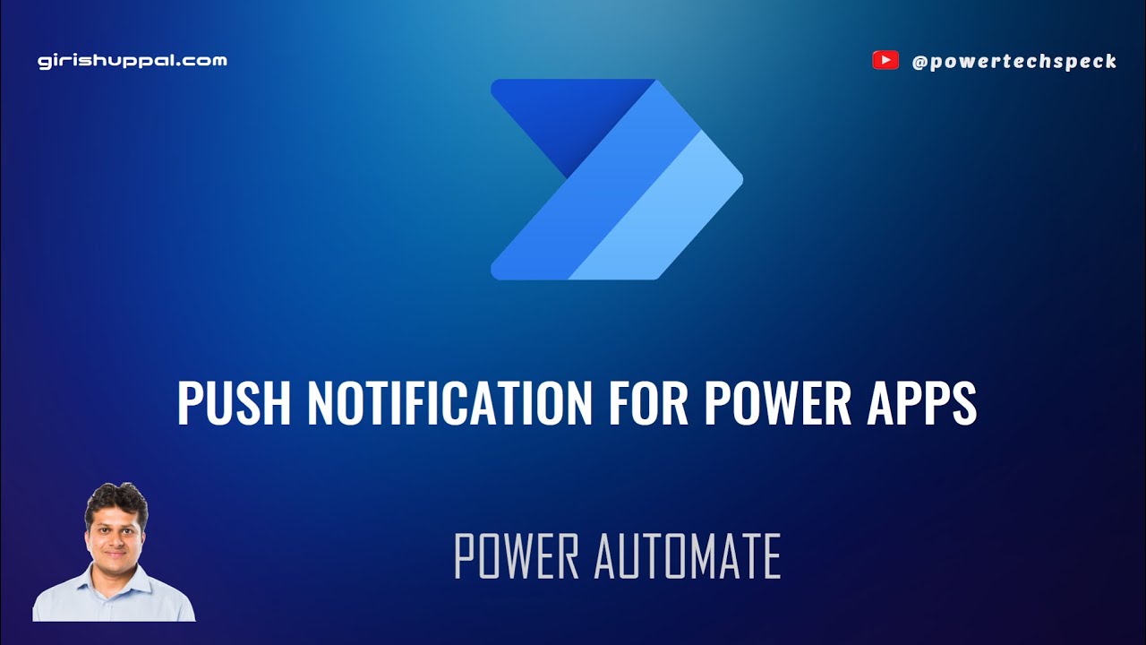 Как создать Push-уведомления для Microsoft Power Apps с помощью потока Power Automate?