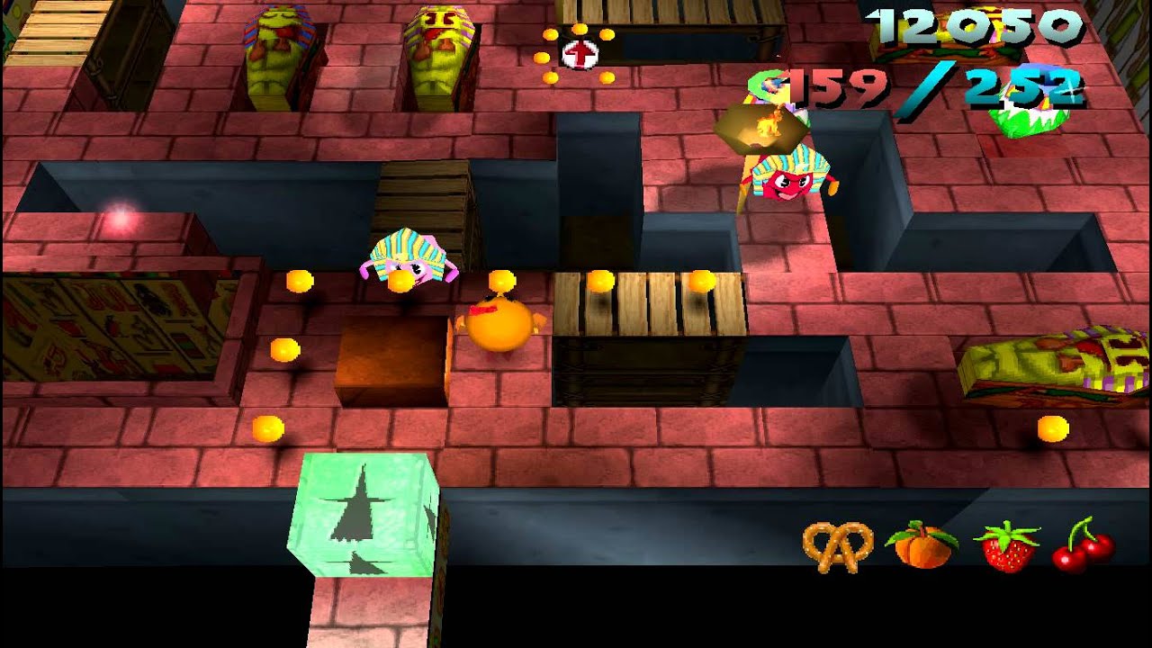 PSX Ms Pac Man Maze Madness Level 2