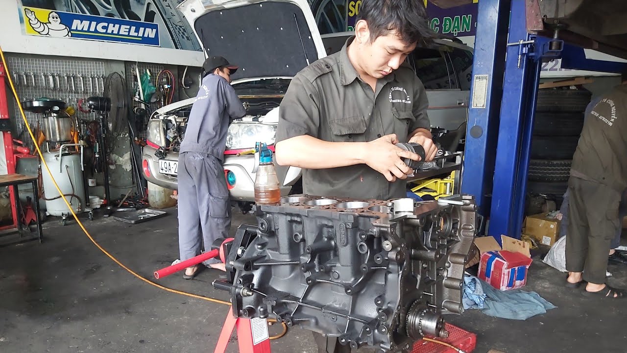 Ô tô khi đã làm lại máy rồi, có còn tốt không. Ford Ranger đại tu máy P1