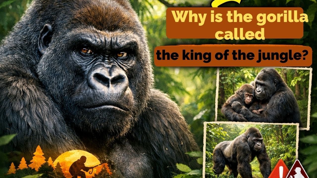 Why is the gorilla called the king of the jungle Gorilla Documentary in English