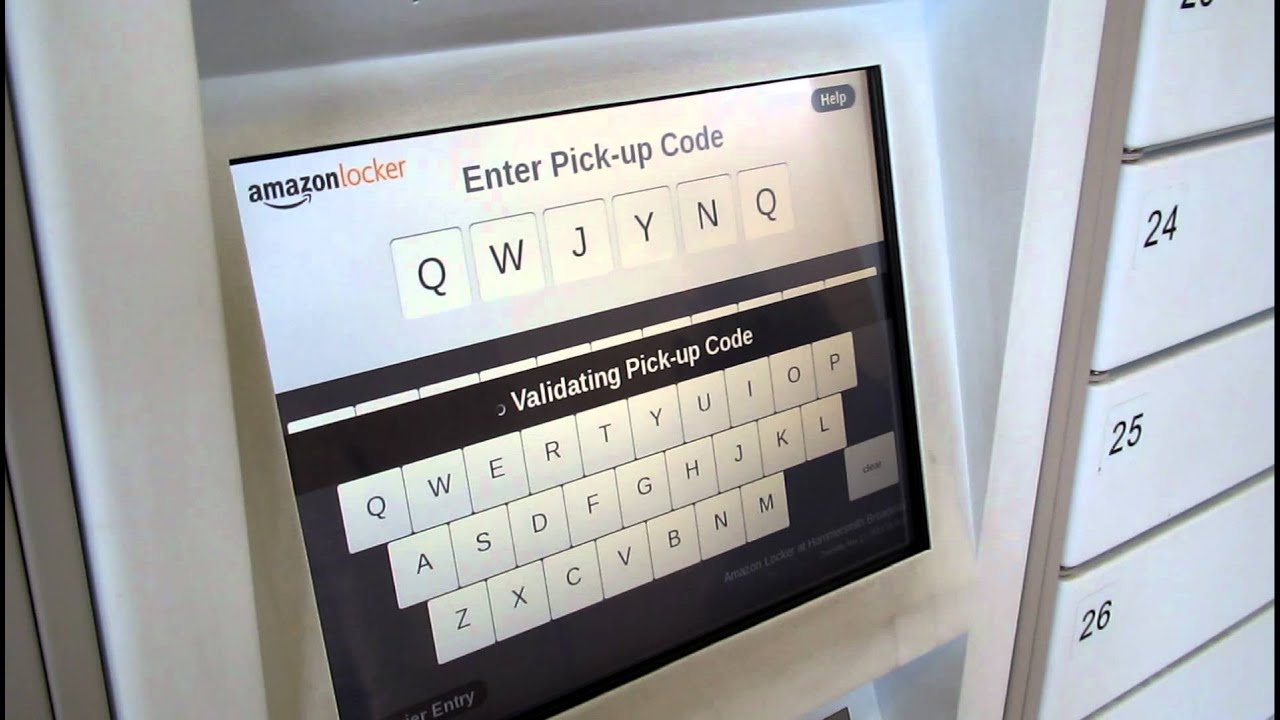 retrieving a package from Amazon