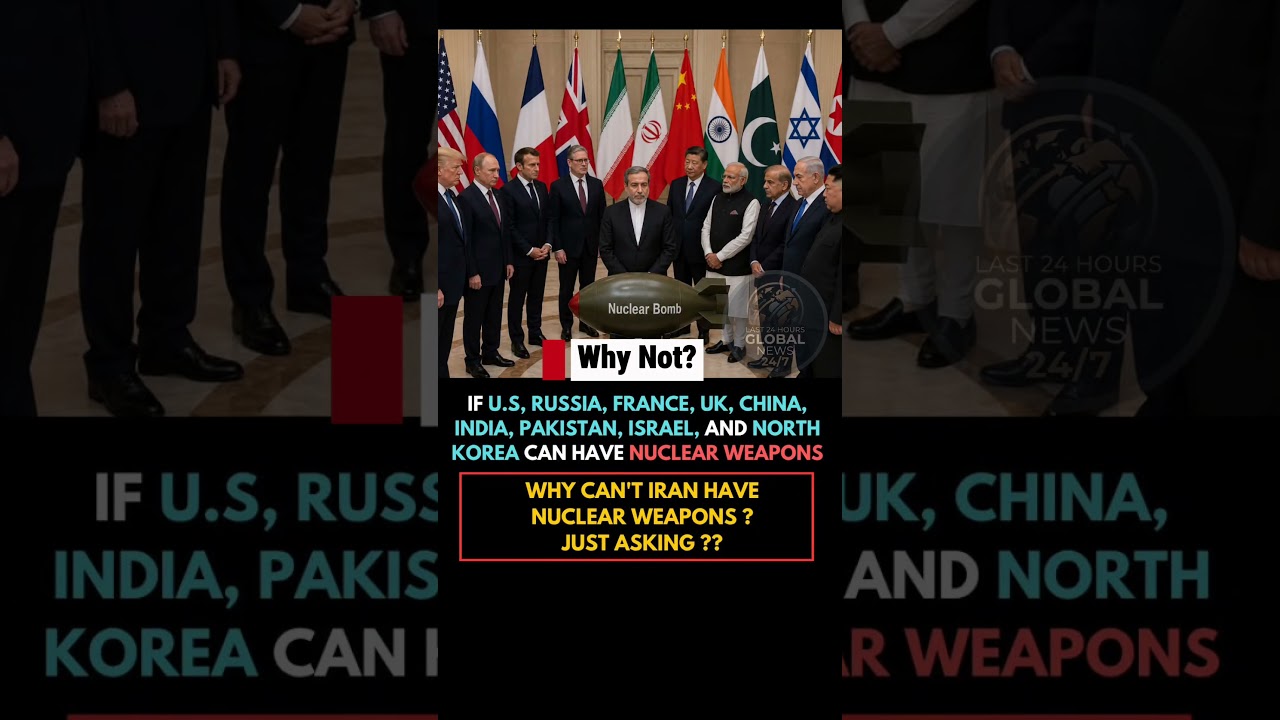 why not Iran have neucs.... #israel #breakingnews #news #palestine #worldnews #ww2 #geopolitics