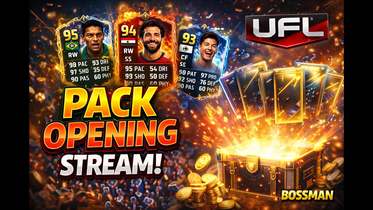 🔴 UFL Legend Pack Opening 🔥 Meta Squad Build LIVE