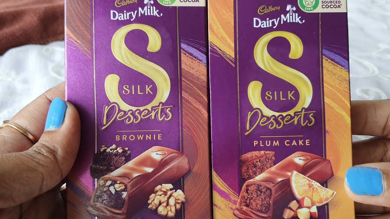 New Cadbury Dairy Milk Silk Dessert Plum Cake | Cadbury Plum Cake Review | #cadburysilk #cadbury 🍫🎂