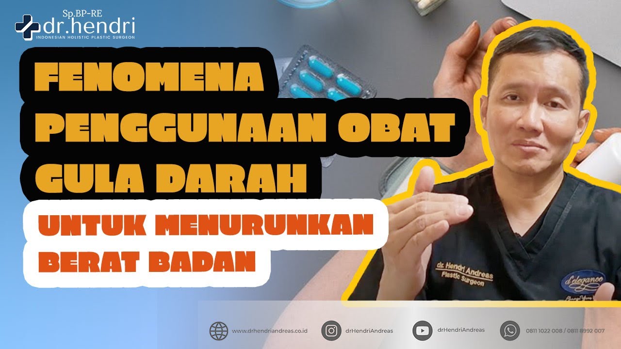 Bolehkah penggunaan Obat Gula Darah (metformin) untuk menurunkan berat badan?