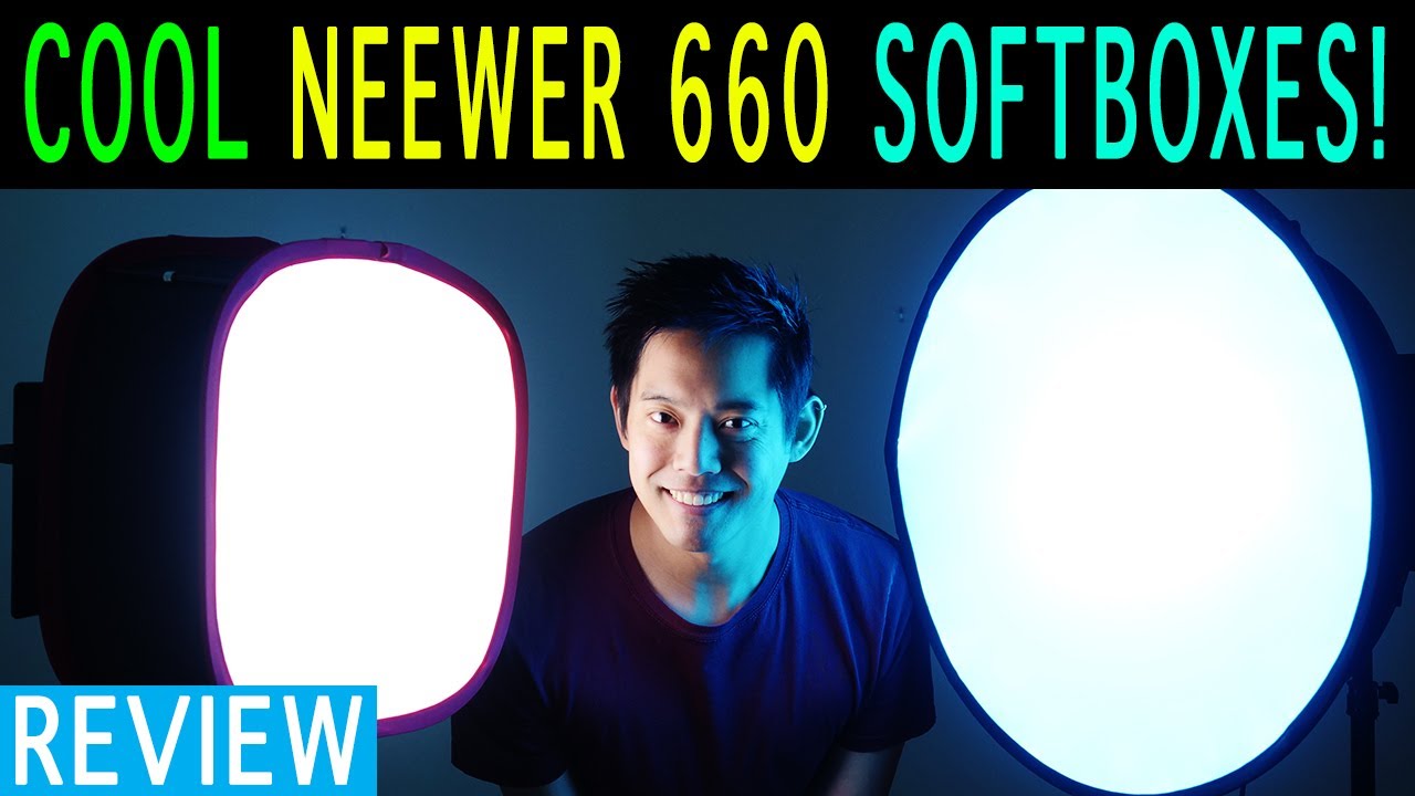 **OLD** Neewer 660 Softbox Review | Collapsible | Square or Circular | Honeycomb Grid Modifier