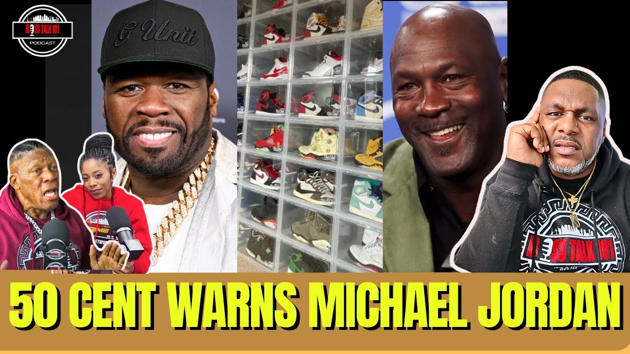 50 Cent Destroy Michael Jordan! Threaten To Throw Out His Retros Over K!d Video!