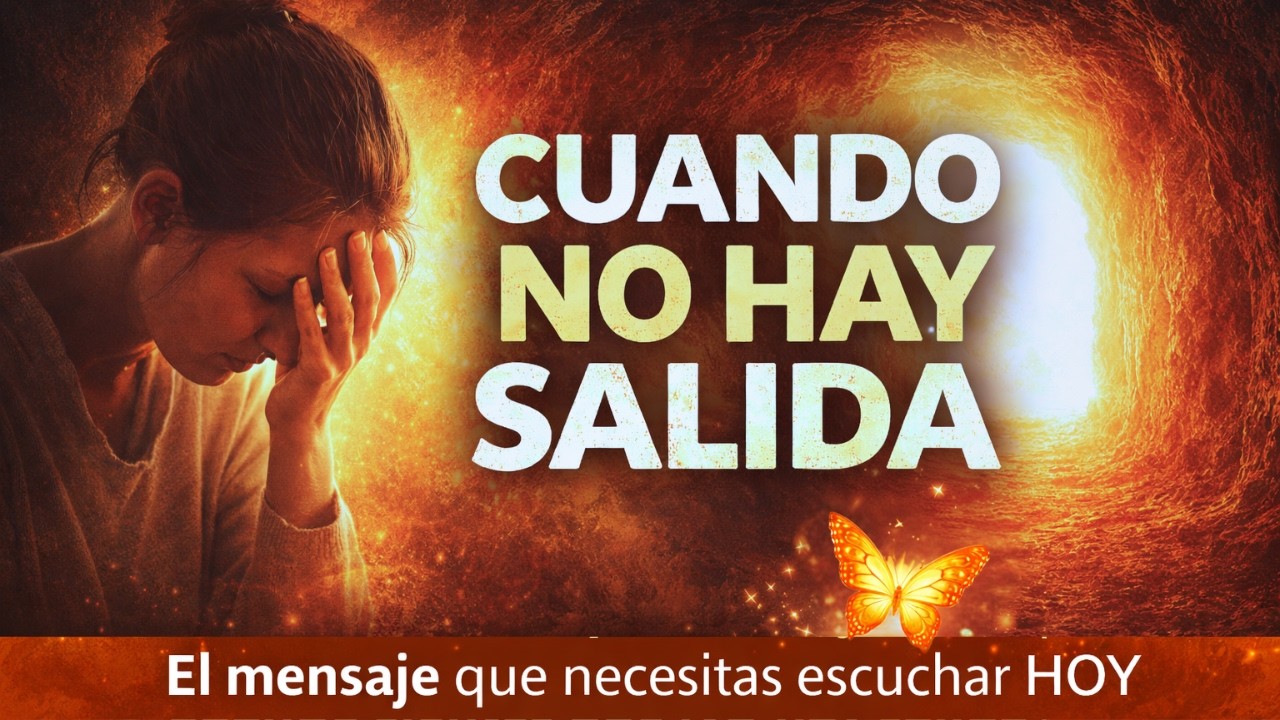Cuando Sientes Que NO HAY SALIDA | El Mensaje Que NECESITAS Escuchar HOY