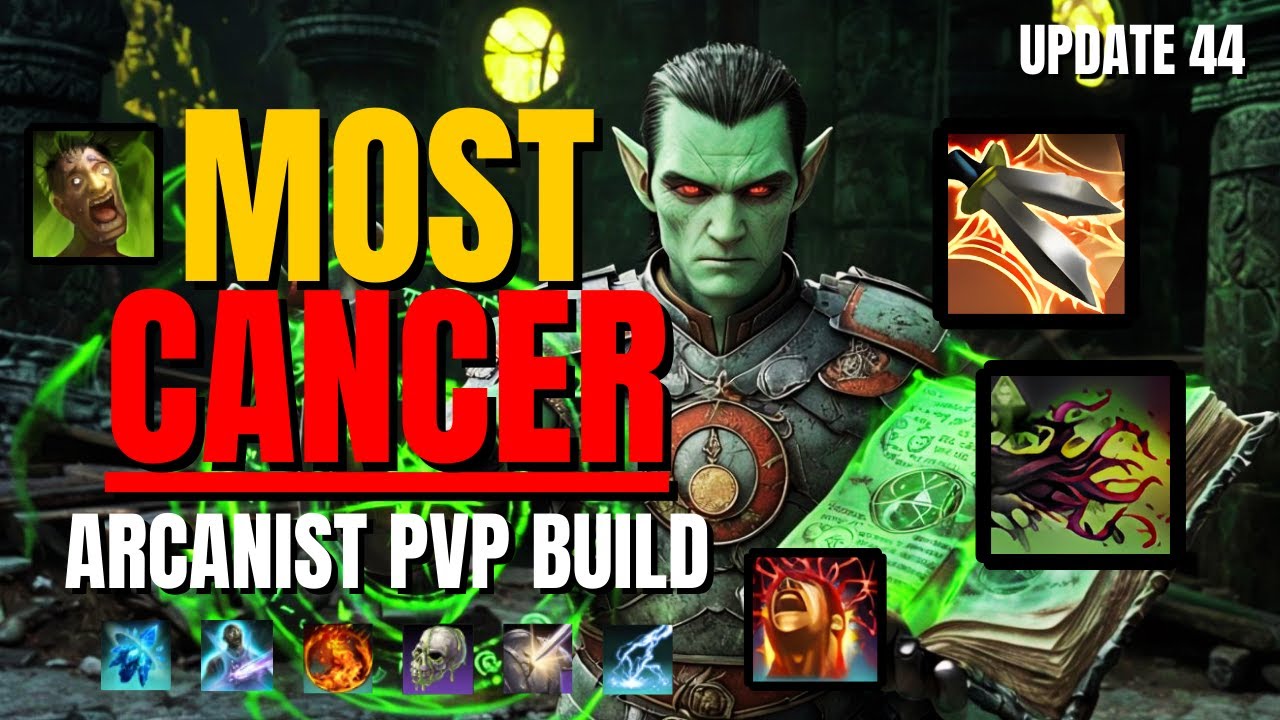 DISGUSTING! 🤮 Stamina Arcanist PVP Build - ESO Gold Road