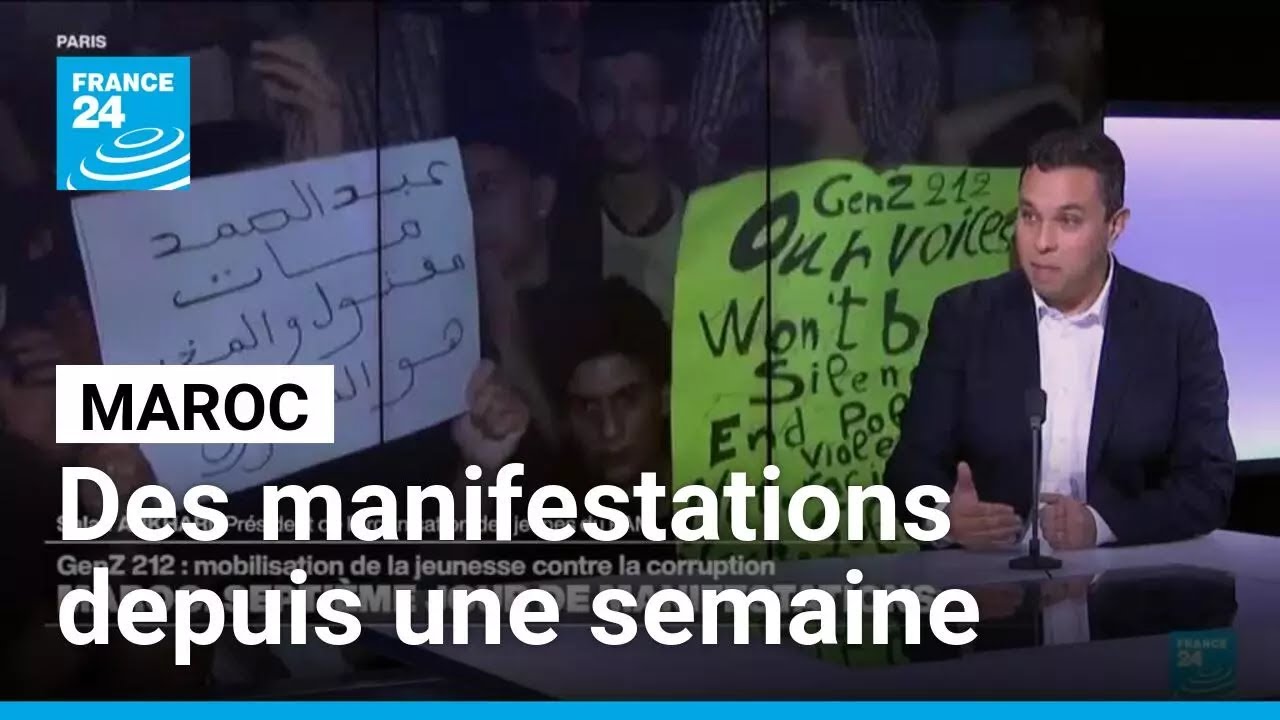 Manifestations au Maroc : 