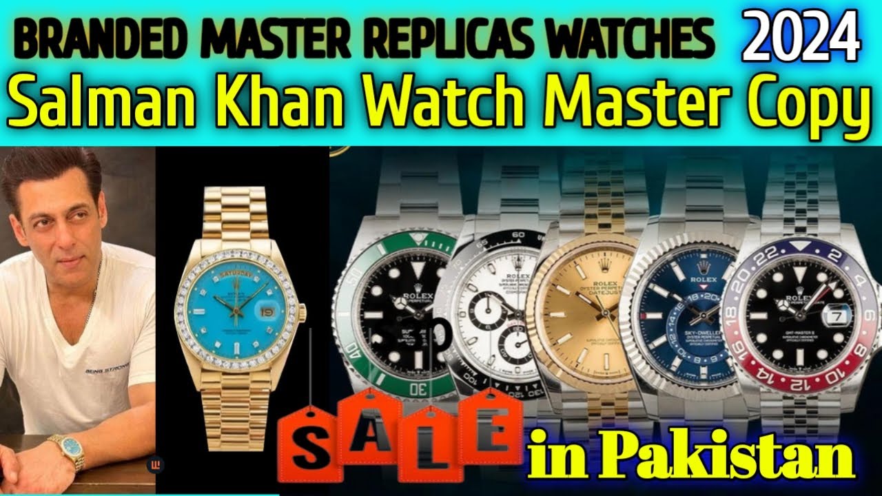 Branded Watches Price in Pakistan | Master Copy Watches | Watches 2024 | Salman Khan Watch
