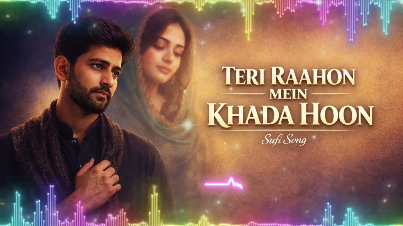 TERI RAAHON MEIN KHADA HOON – INTEZAAR, TOOTA ISHQ AUR ROOH TAK UTARTA DARD | SUFI SONG