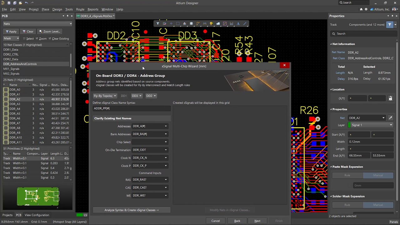 xSignals for DDR3 and DDR4 in Altium Designer | High-Speed Design