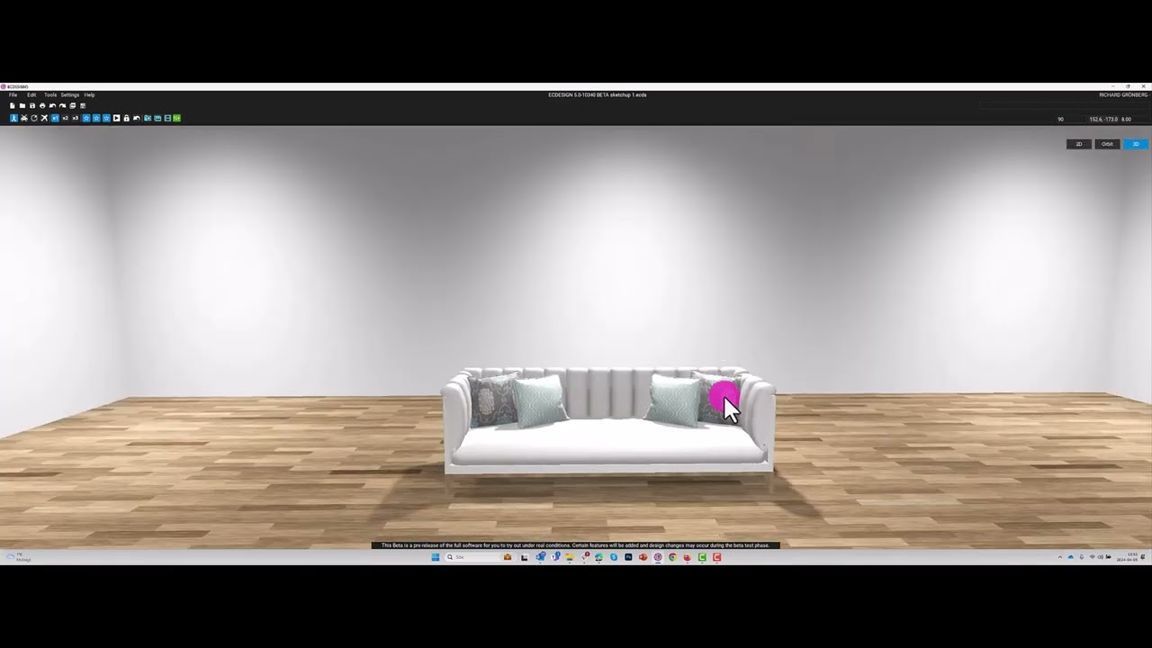 MyImports - Import sketchup in Ecdesign 5.