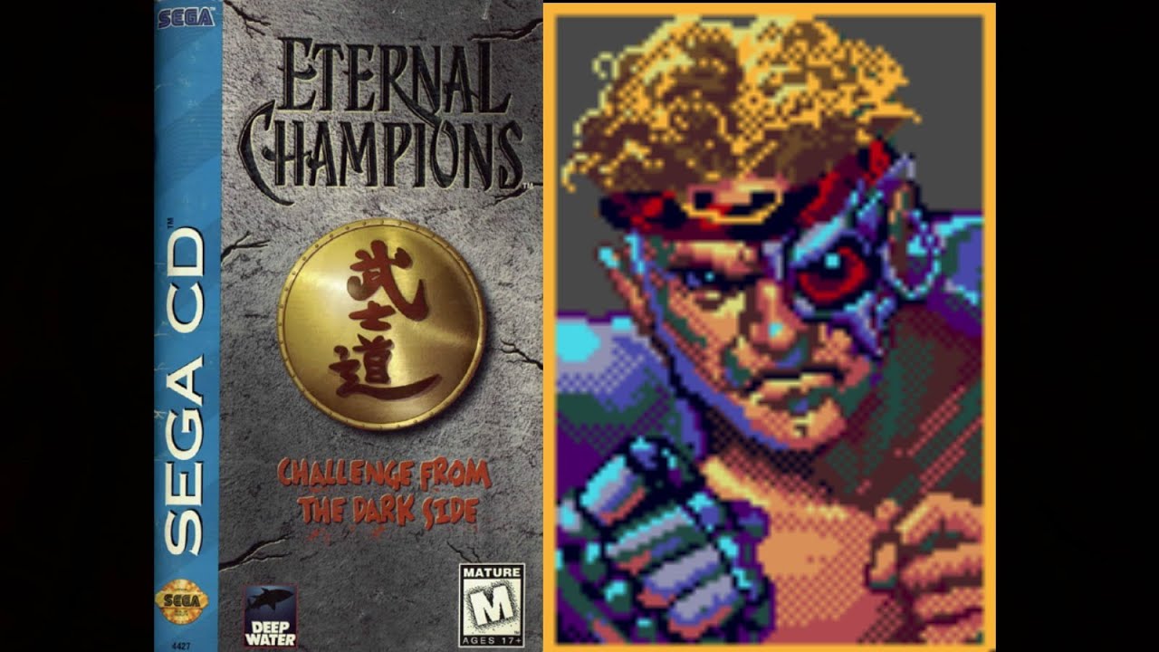 Eternal Champions: Challenge from the Dark Side (Sega CD) - Rax Playthrough (Warrior)
