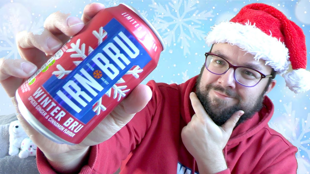 Обзор напитка Irn-Bru Winter Bru (корица и имбирь).