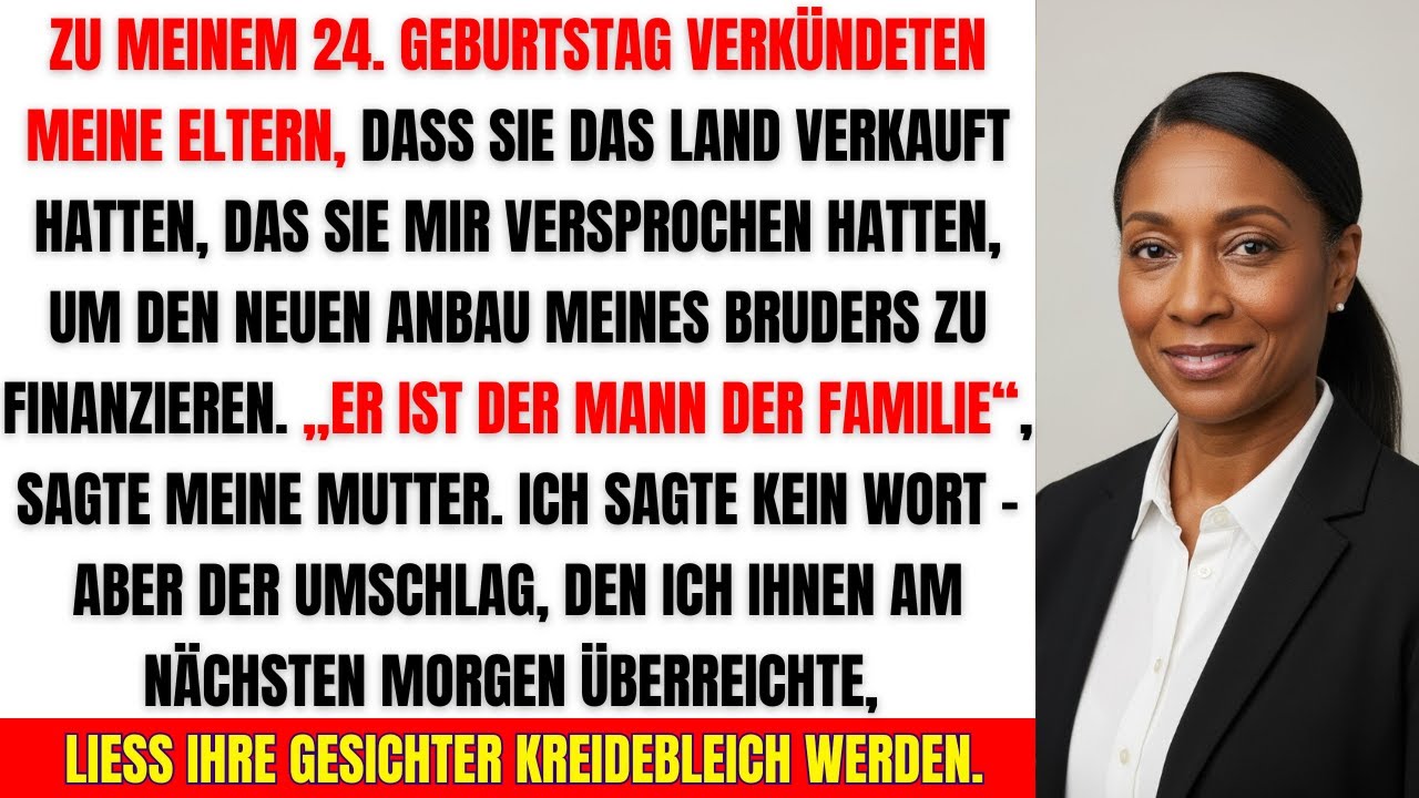 Sie verkauften mein Erbe für den Pool meines Bruders – dann öffnete ich DEN Umschlag