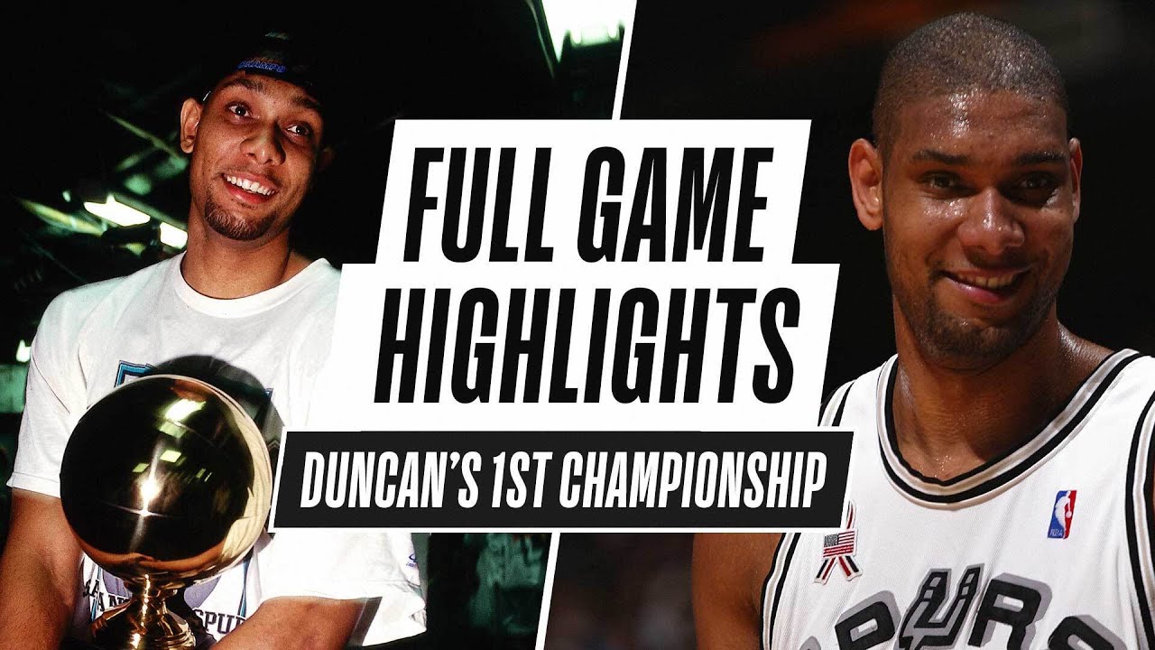 Tim Duncan Leads Spurs To FIRST NBA Championship In Game 5!