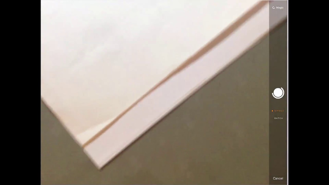 Genius Scan App Tutorial Video