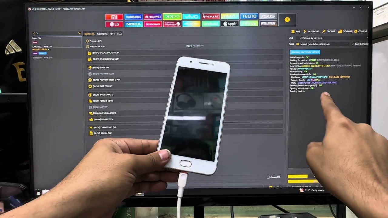 Oppo F1S FRP Bypass Unlock Tool - The Hidden Secrets