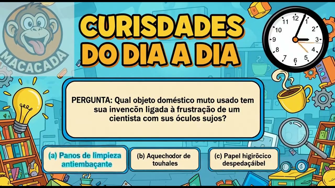 Quiz de Curiosidades do dia a dia