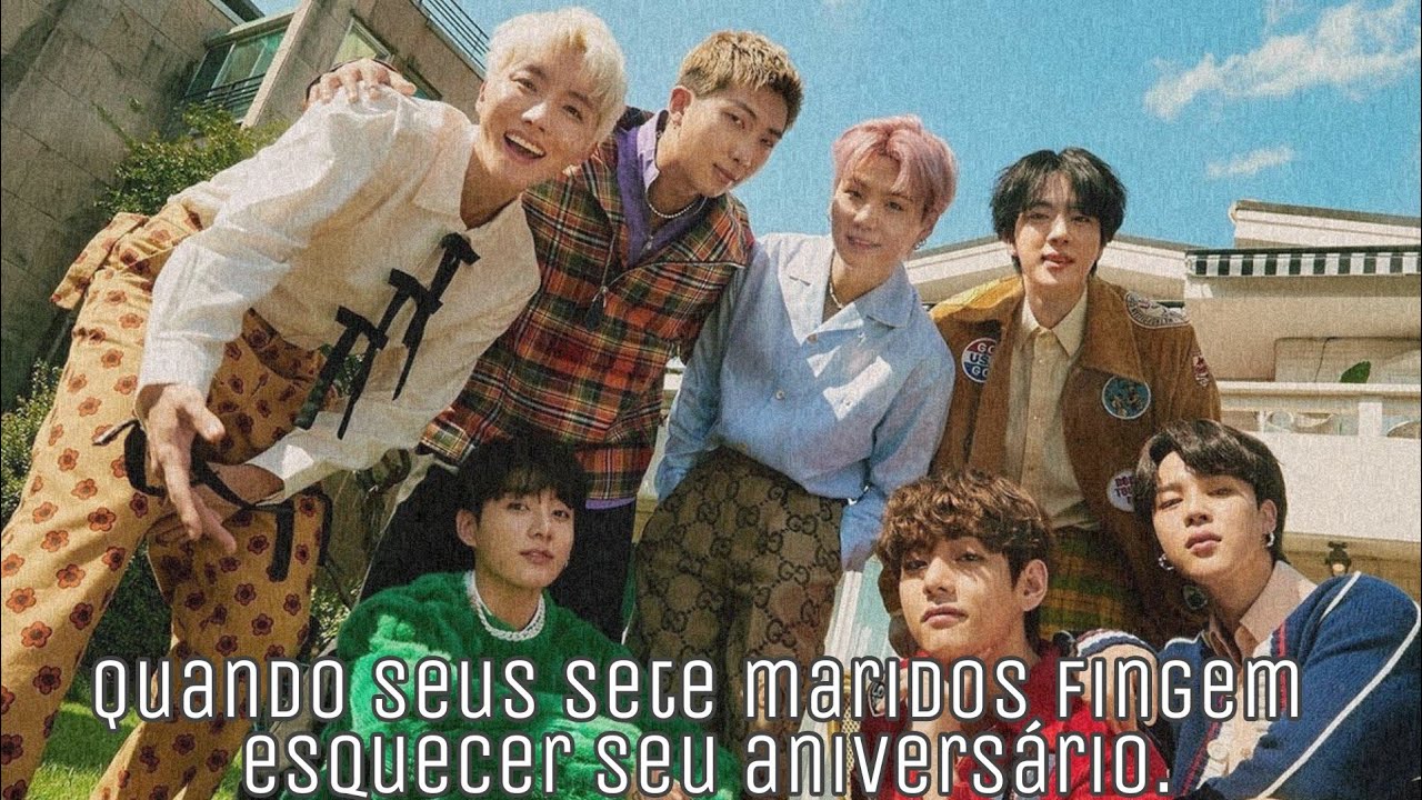 Quando seus sete maridos fingem esquecer seu aniversário. - Imagine BTS