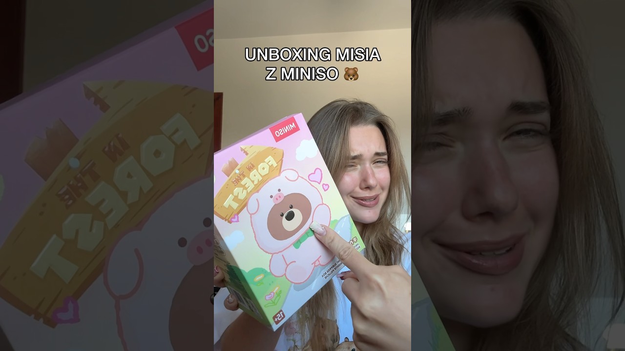 Jakiego misia byście wybrali? 🐻 #unboxing #miniso